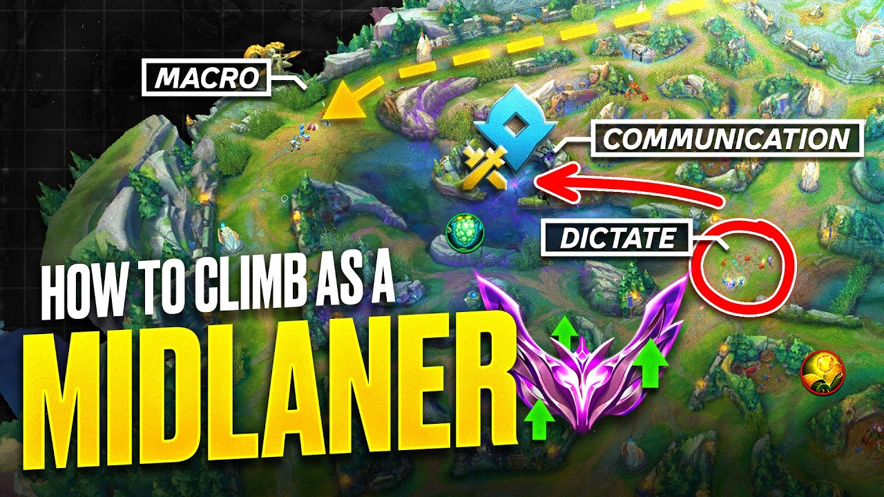 How to Climb as a Mid Laner - Gameplay Guide