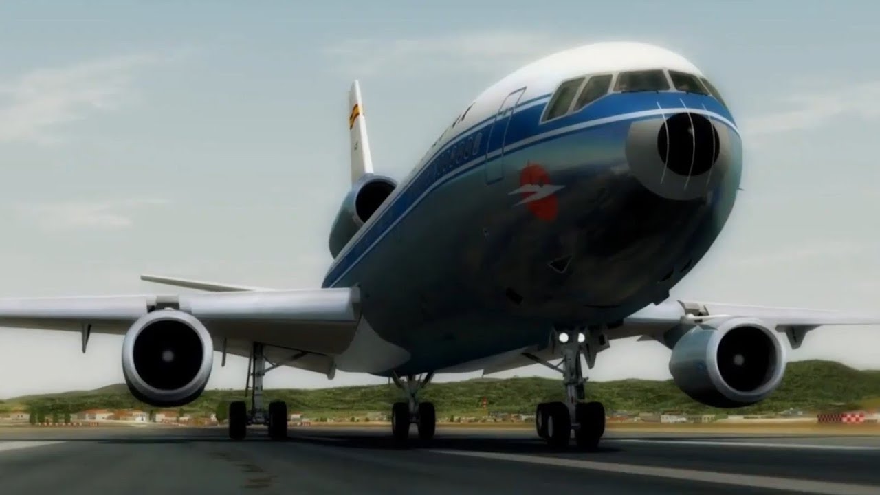 Spantax Flight 995 - Crash Animation