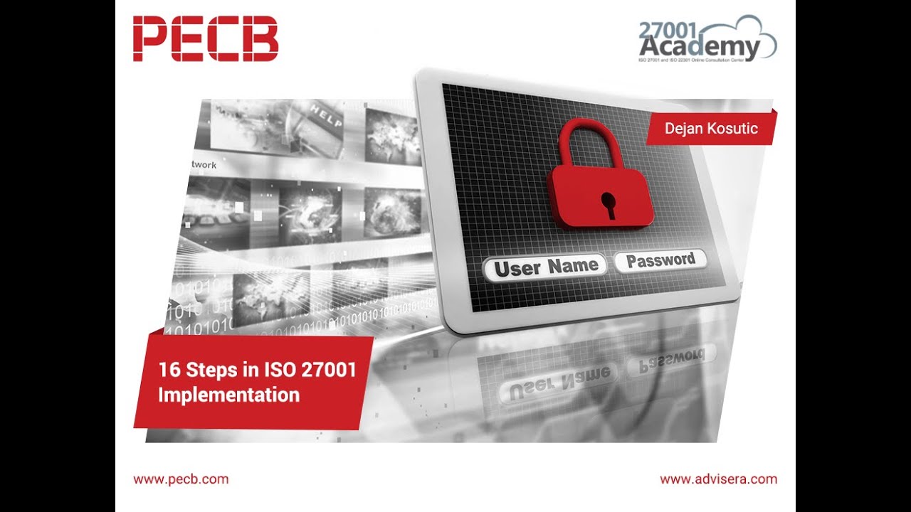16 Steps in the ISO 27001 Implementation
