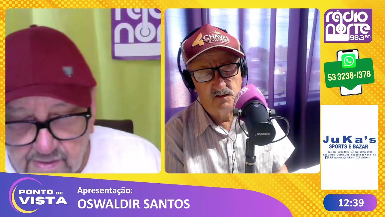Ponto de Vista 28/01/2026 com Oswaldir Santos na Rádio Norte FM