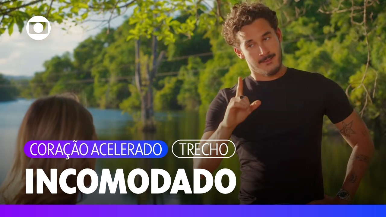 João Raul se incomoda por esconder de Agrado a noite com Naiane | Coração Acelerado | TV Globo