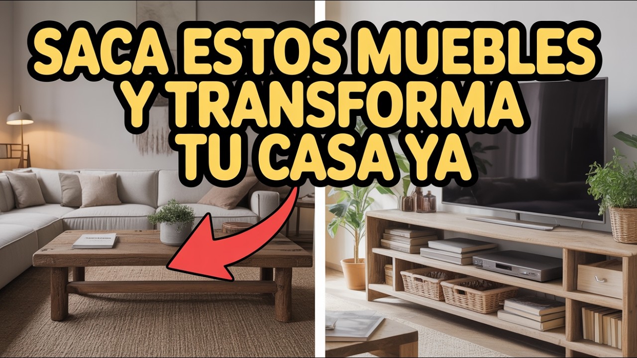¡Los 12 MUEBLES que deben DESAPARECER de tu VIDA! ¡Cambia tu hogar AHORA! - Minimalismo Japonés