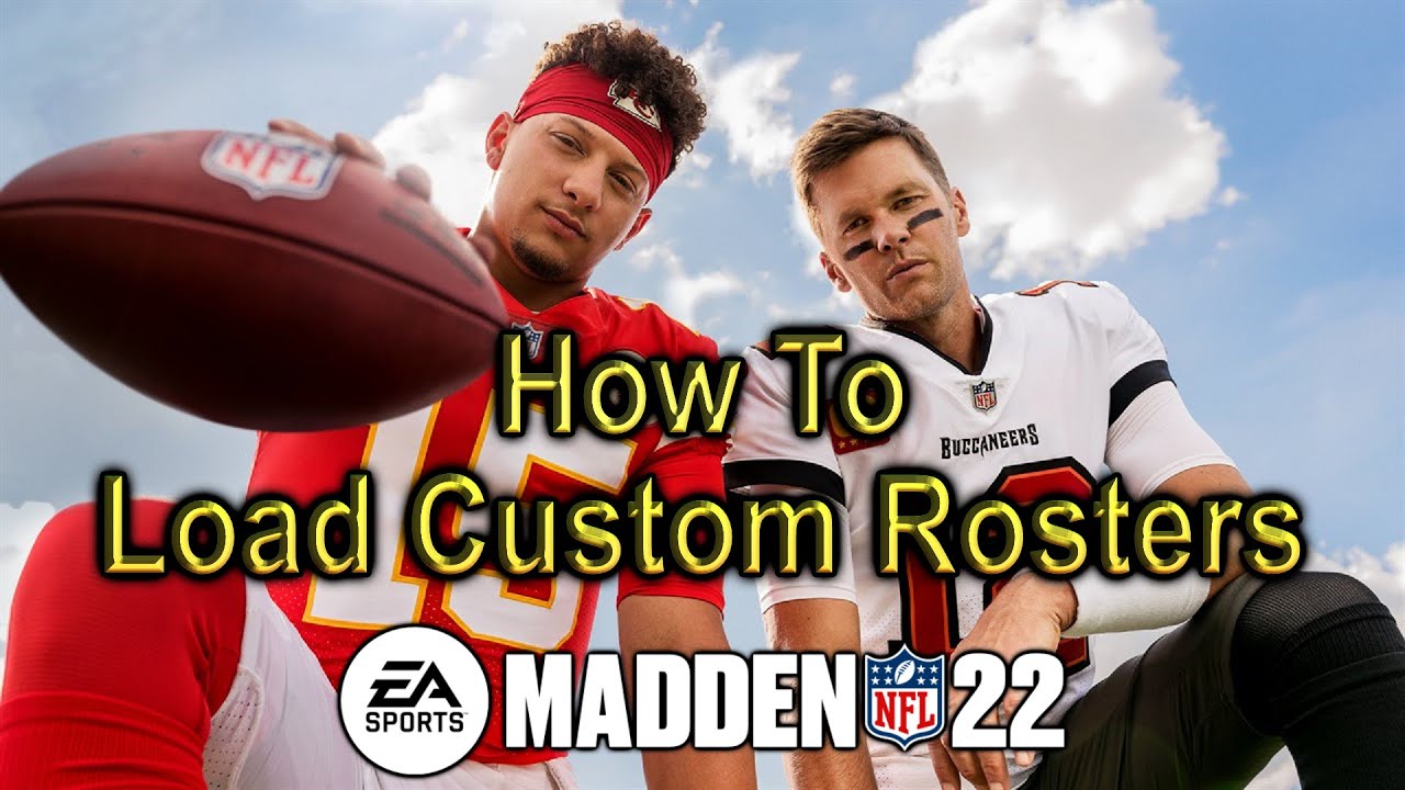 Madden NFL 22 🏈 How To Load Custom Rosters