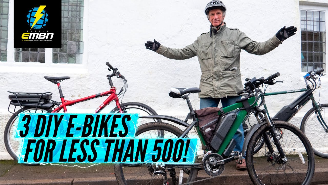 E Bike Under &pound;500 / $500 / &euro;500 | How To Make Your Own!