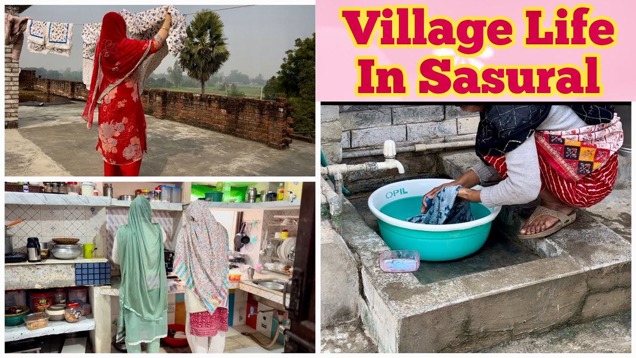 Village Life Routine In Sasural | Its Time for Fishing / Hum Do Hamare Chaar Vlogs