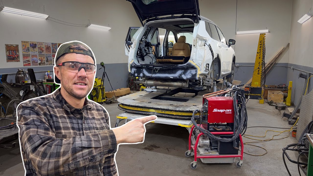 Nissan Collision Repair With My New Snap-On Tool