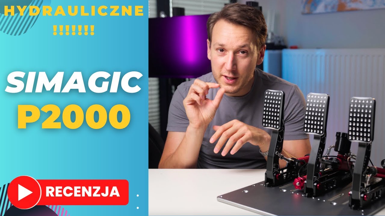 Najlepsze manipulacje nożne od Simagic? Pedały Simagic P2000 i moja ich recenzja.