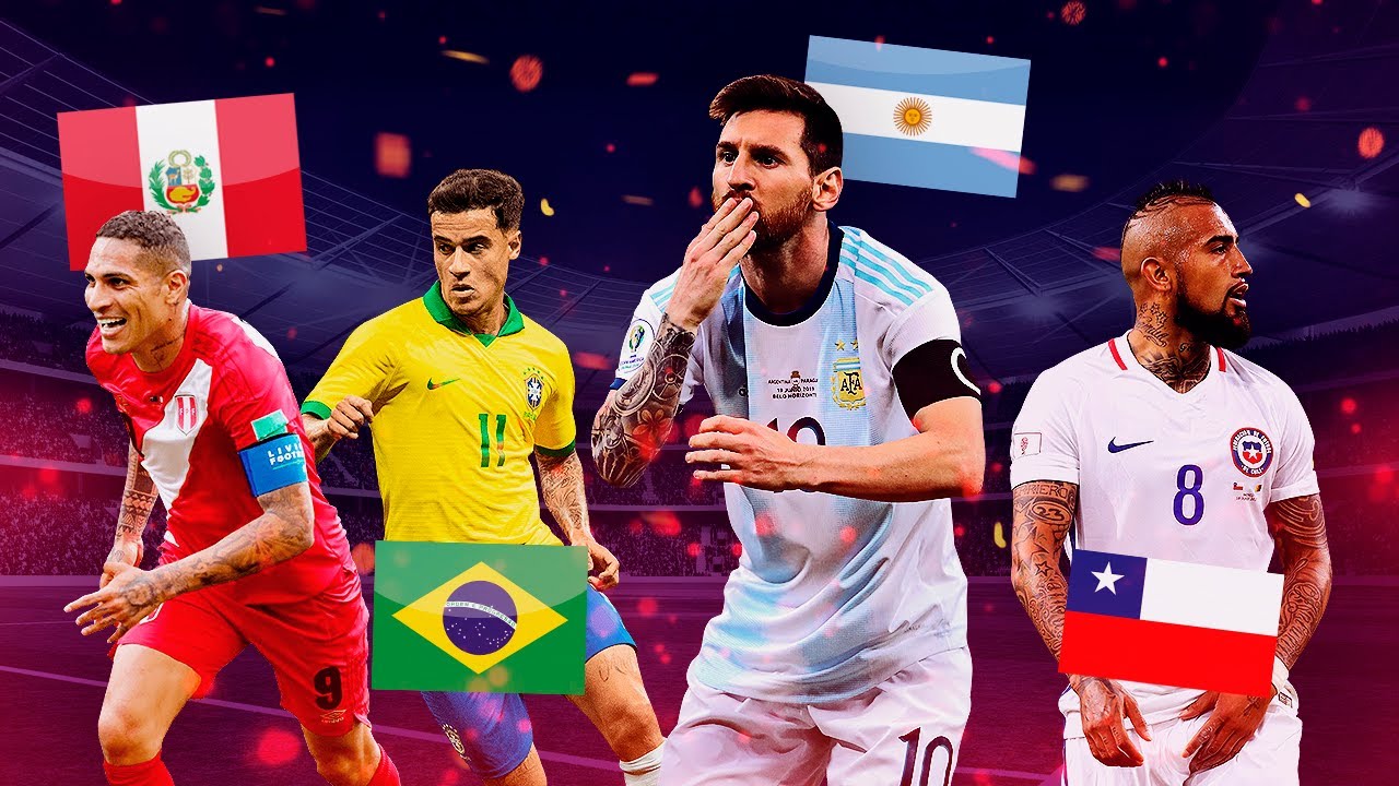 LAS MEJORES PLANTILLAS DE LA COPA AMERICA