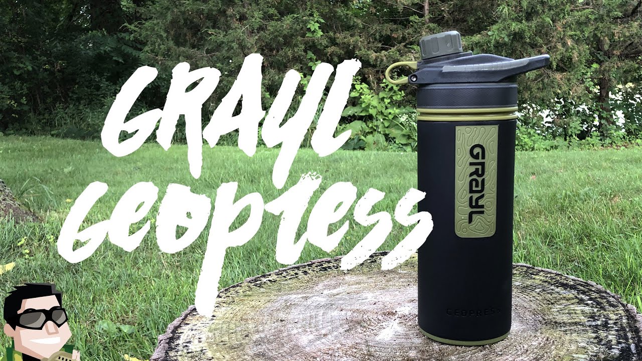 Grayl GEOPRESS | Best Water Filter Bottle Period!!