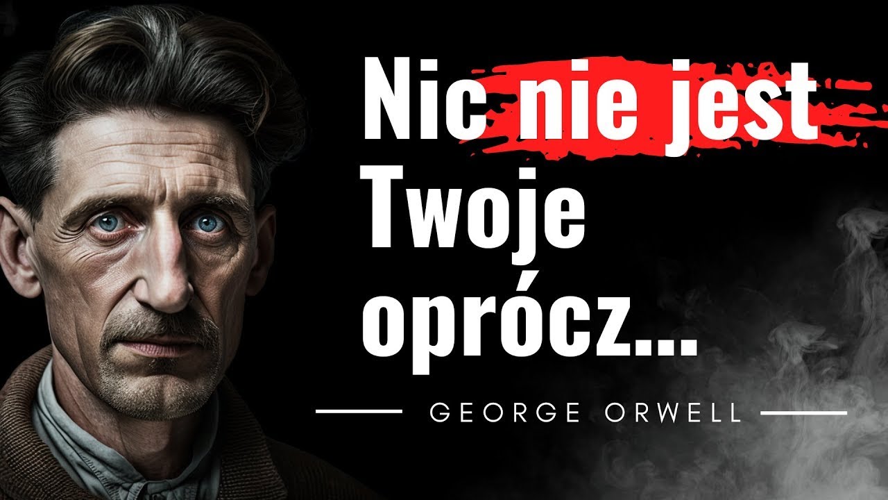 Wielki Brat patrzy. Cytaty pisarza, kt&oacute;ry wyprzedził czas. George Orwell. Rok 1984 wciąż aktualny?