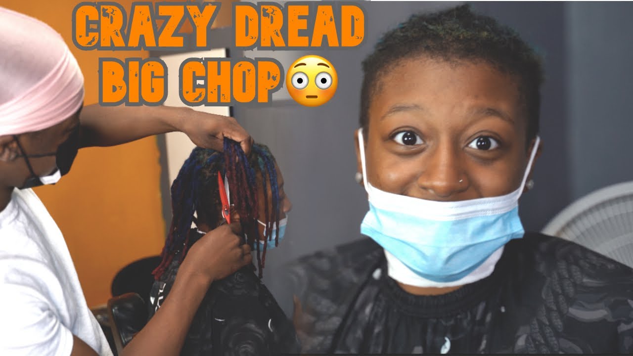 She CHOPPED Off Her DREADS!!! Big Chop TRANSFORMATION