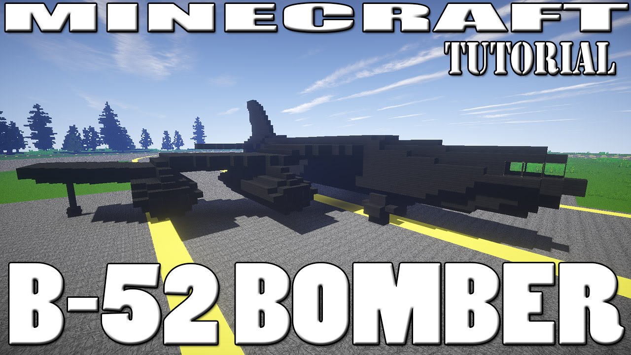 MINECRAFT / HYTALE : Boeing B-52 Stratofortress Tutorial