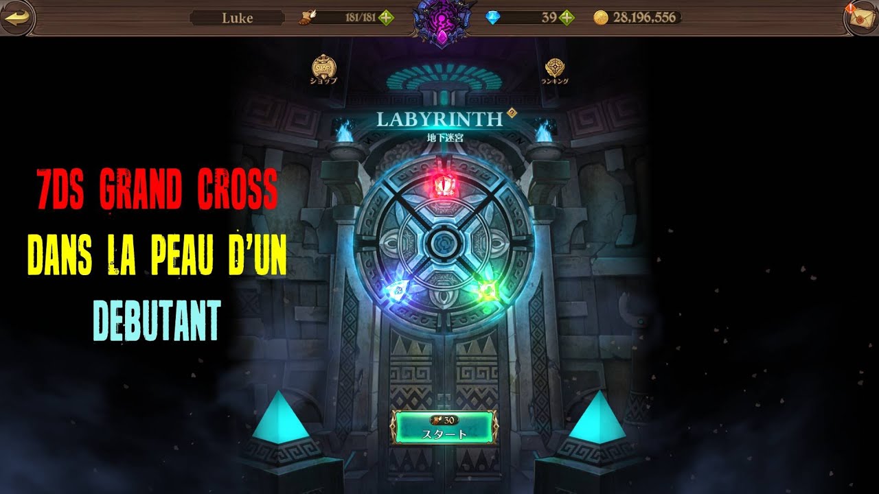 [TUTO]7DS, DANS LA PEAU D'UN DEBUTANT ! LABYRINTHE !!!