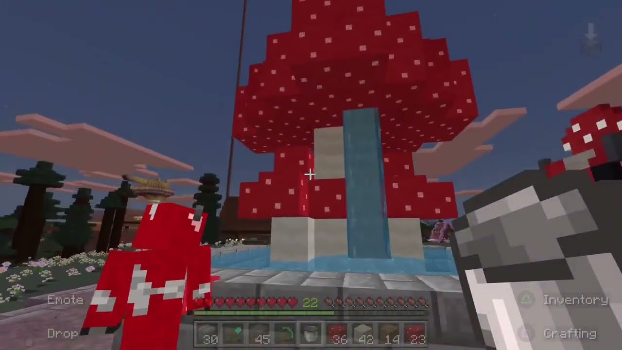 Minecraft - Mushroom Fountain 