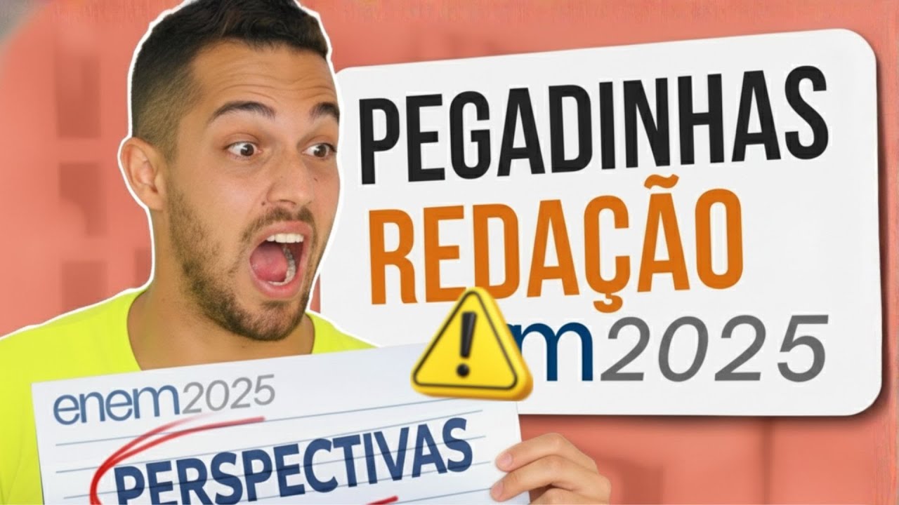 🚨 Redação Enem 2025 teve pegadinhas Perspectivas acerca do envelhecimento