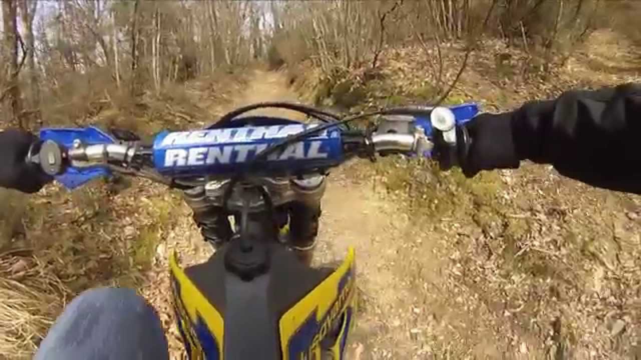 Husqvarna WR250 first enduro ride!