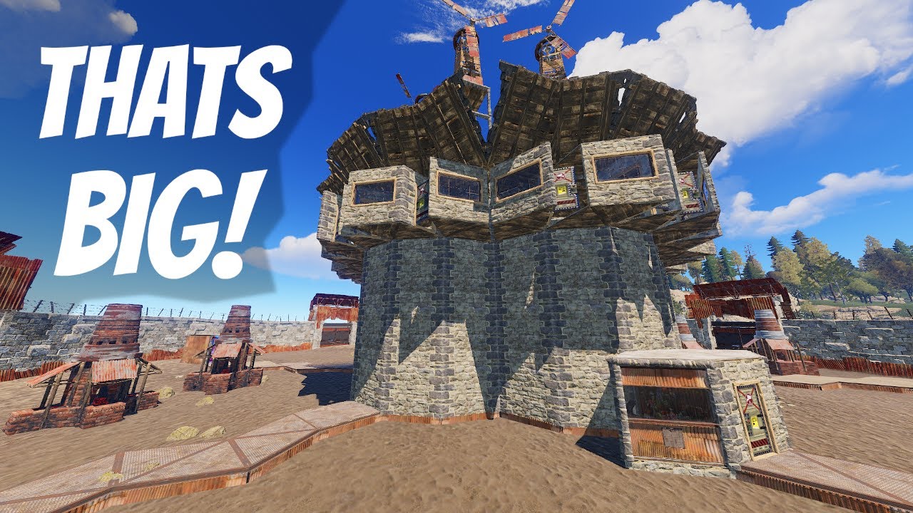 RUST - And Then There Was A HUGE BASE DESIGN - Rust Base Design