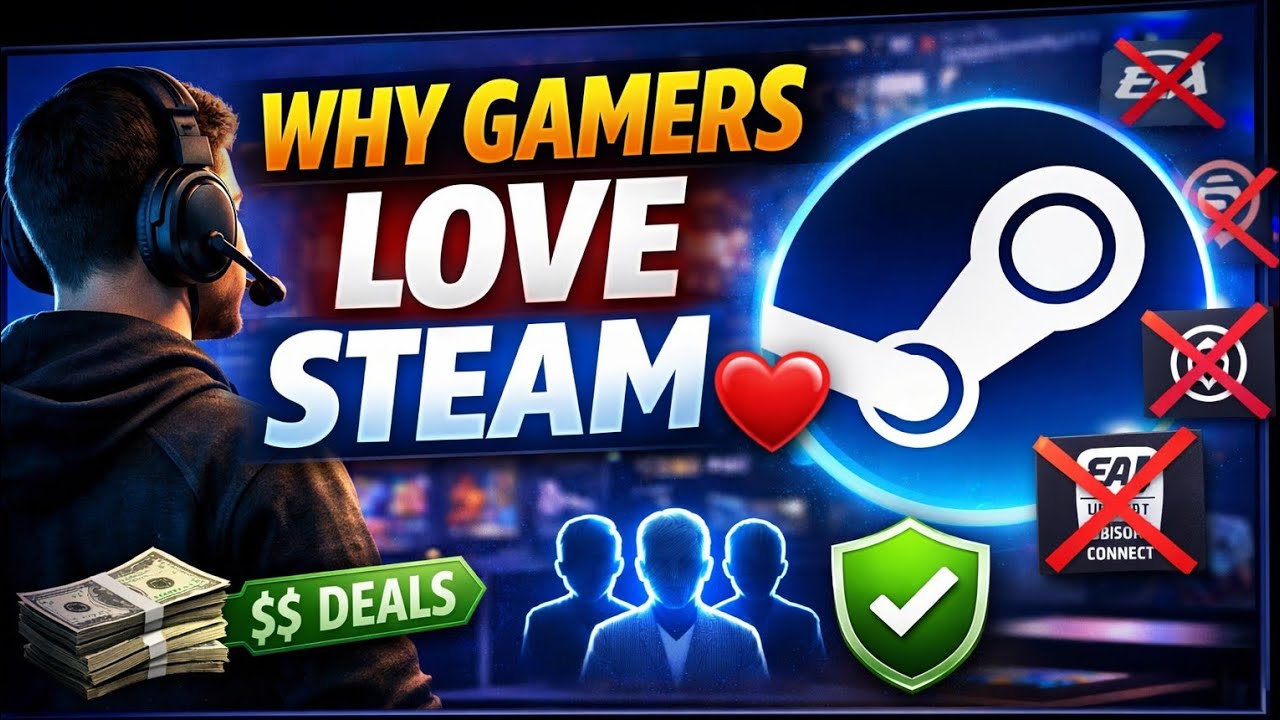 “Free games milte hain dusri jagah… phir bhi gamers Steam hi kyu choose karte hain? 🤔🔥”