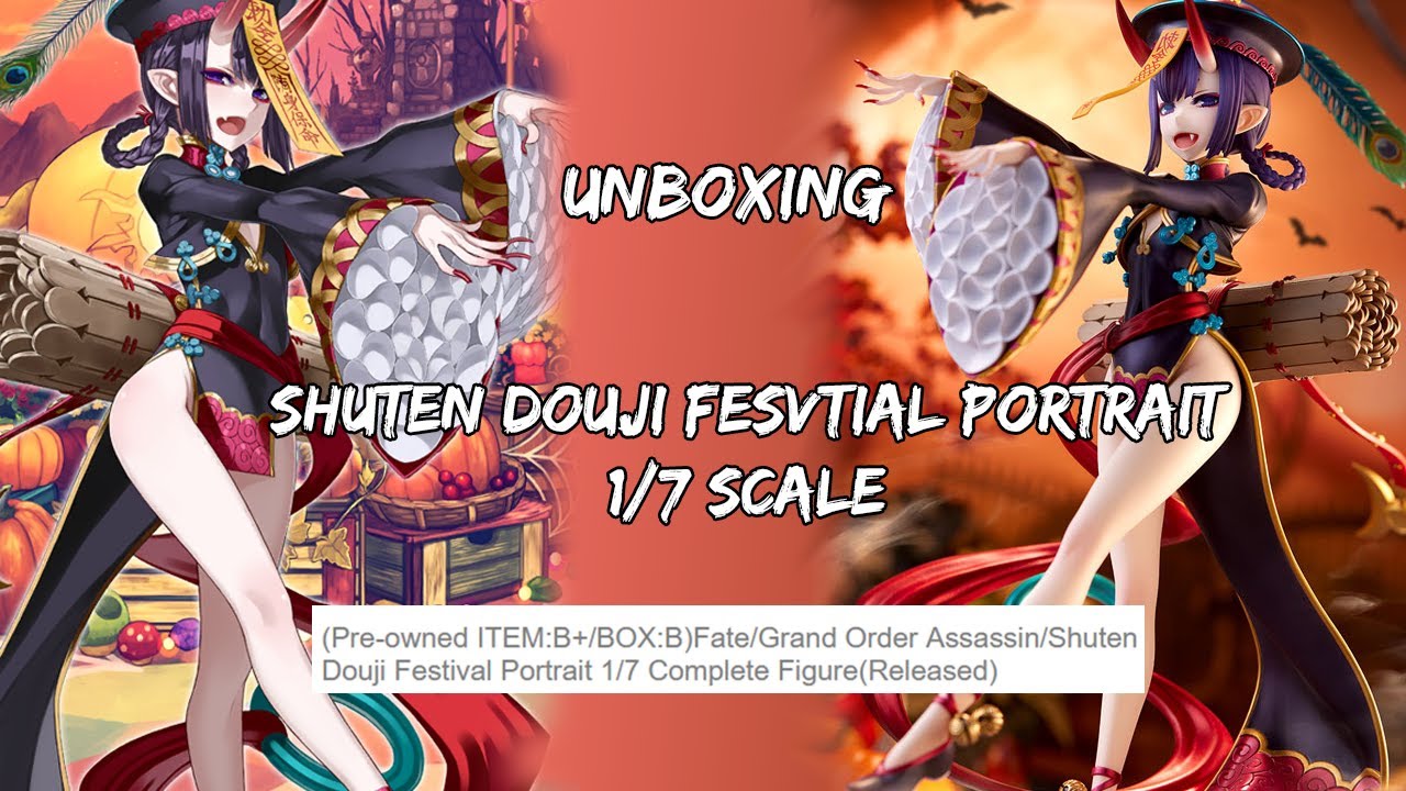 Unboxing - (Pre-owned AmiAmi: B+) 1/7 Scale Shuten Douji Festival Portrait