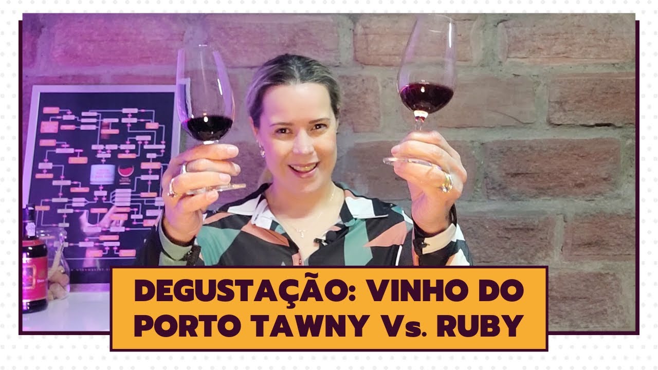 Degusta&ccedil;&atilde;o: Vinho do Porto Tawny Vs. Ruby
