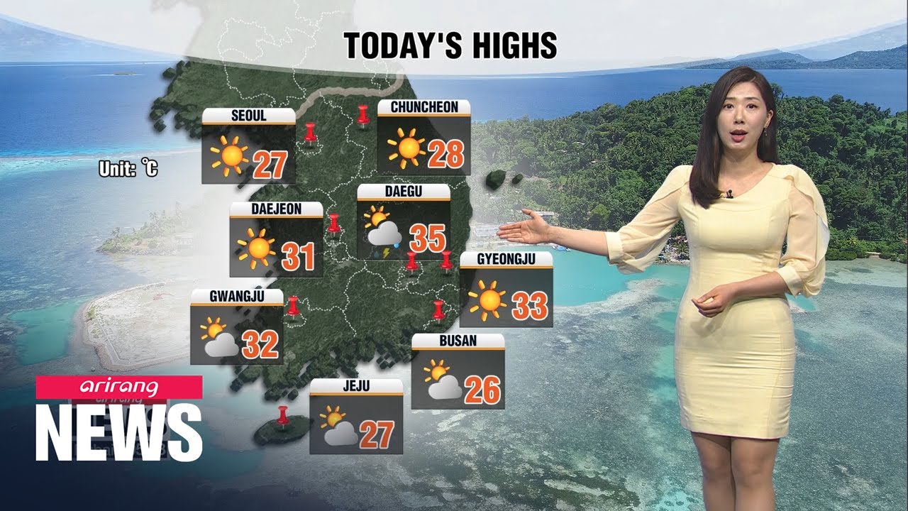[Weather] Heat wave alerts in south, hot and sunny weeknend ahead