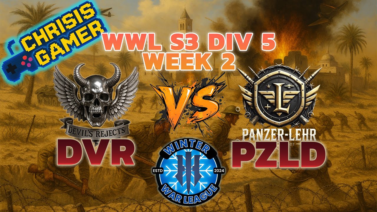 Winter War League Season 3 Division 5 Week 2 DVR VS PZLD 21 de Diciembre