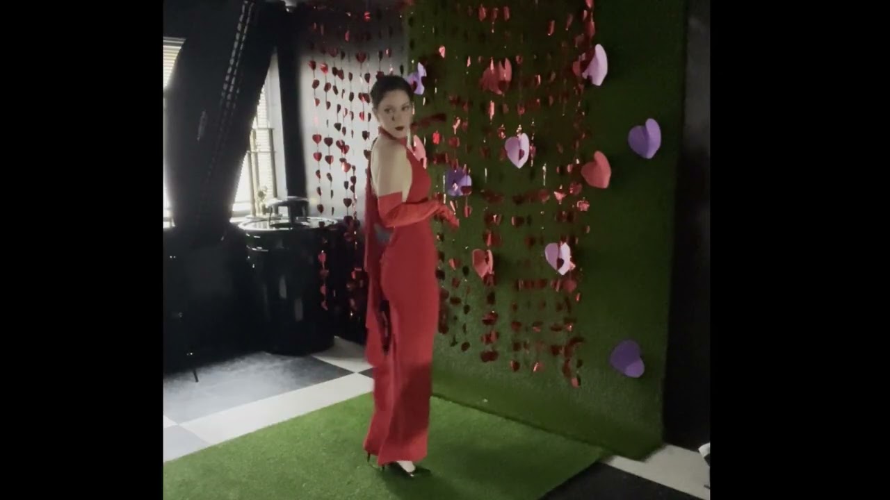 Lights, camera, confidence  Grace owns the studio in this BTS exclusive