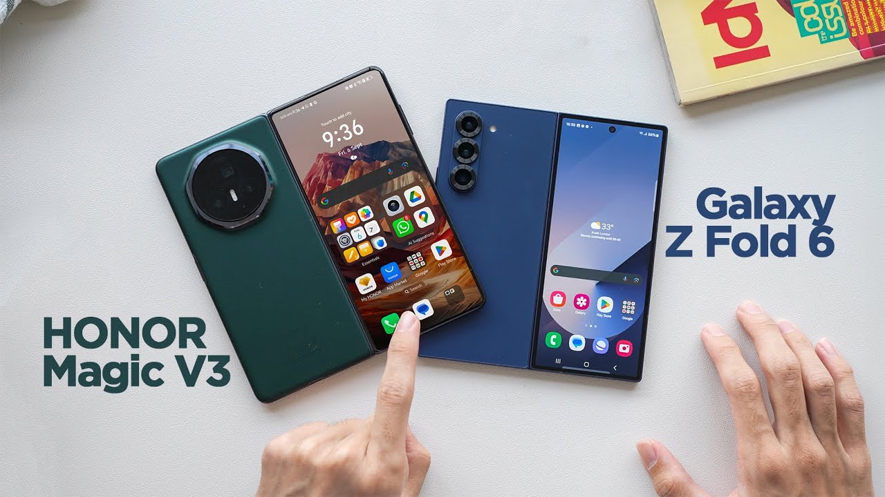 HONOR Magic V3 против Samsung Galaxy Z Fold 6: что лучше? | smashpop
