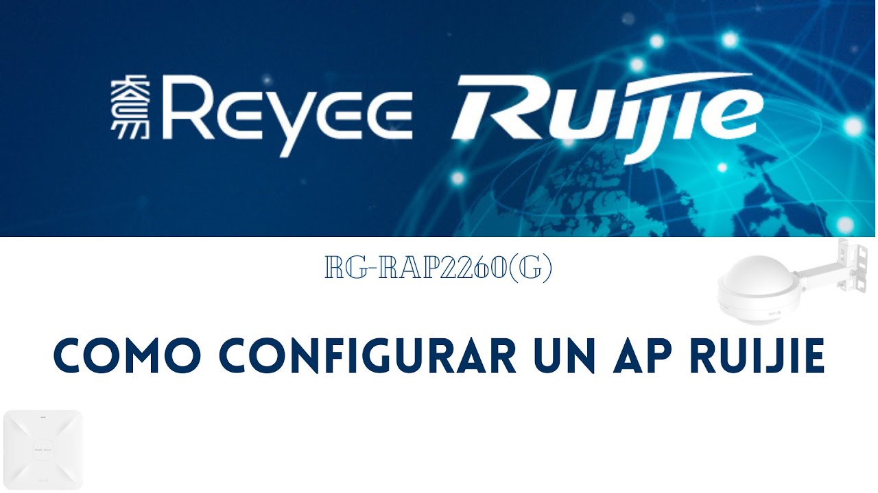 Como configurar un Acceso Point Ruijie AP, desde el móvil