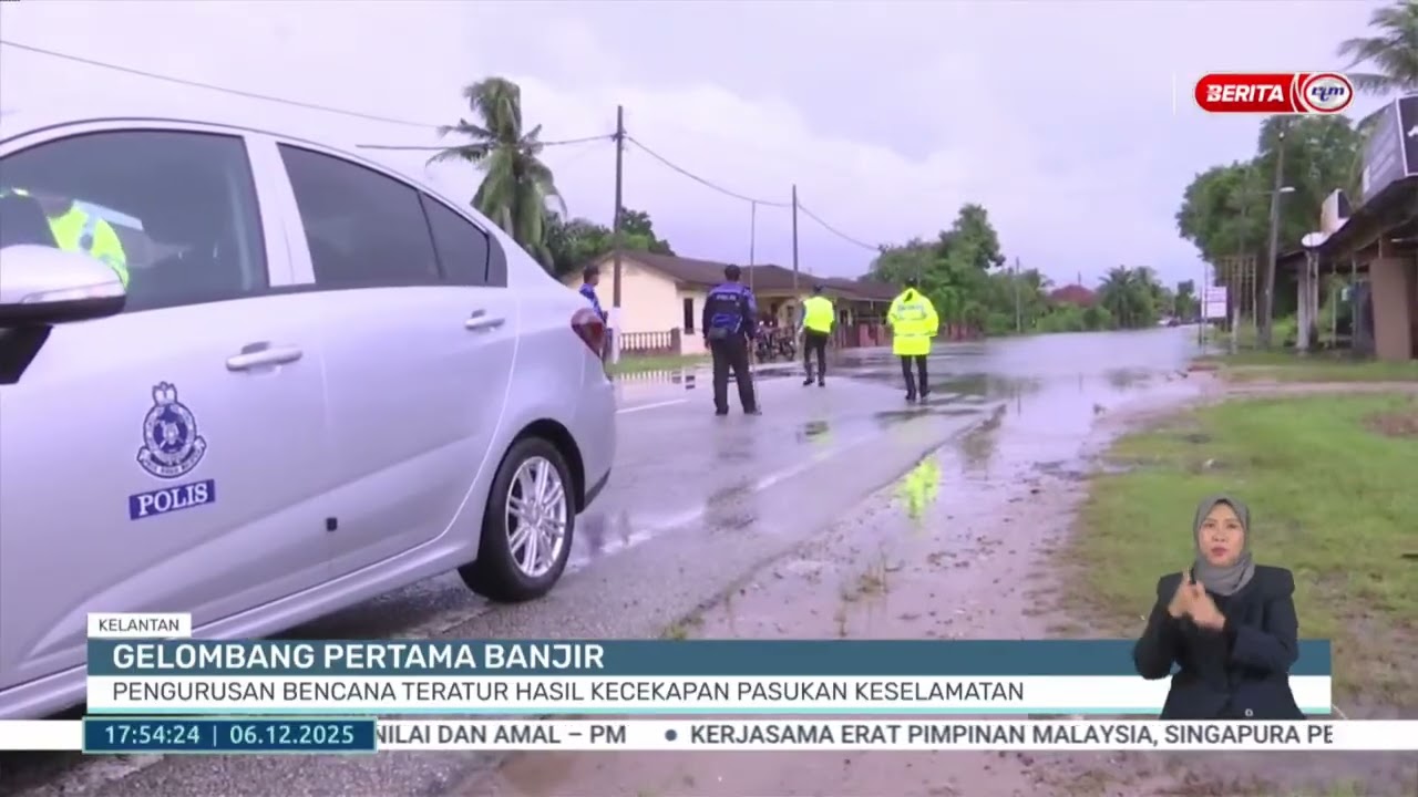 GELOMBANG PERTAMA BANJIR PENGURUSAN BENCANA TERATUR HASIL KECEKAPAN PASUKAN