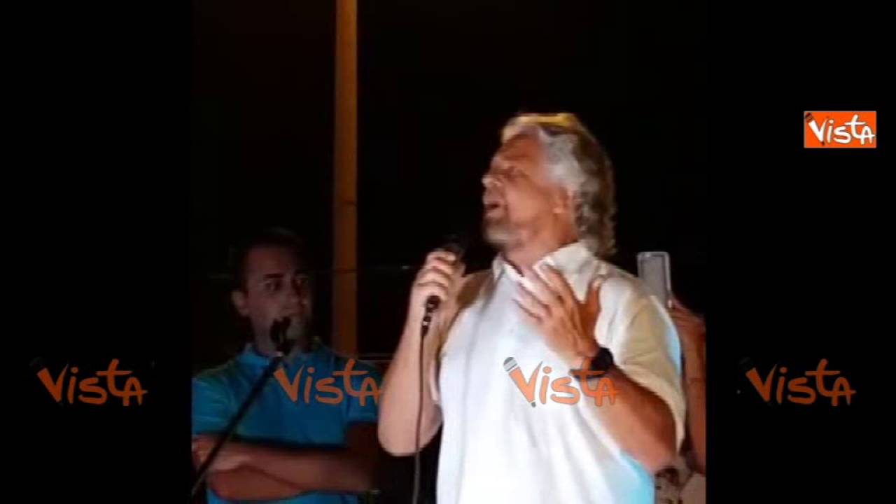 Grillo benedice Di Maio e Di Battista: 
