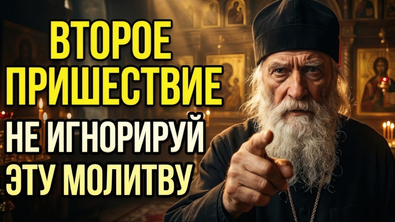 МОЛИТВА О ВТОРОМ ПРИШЕСТВИИ ЭТО НУЖНО УСЛЫШАТЬ