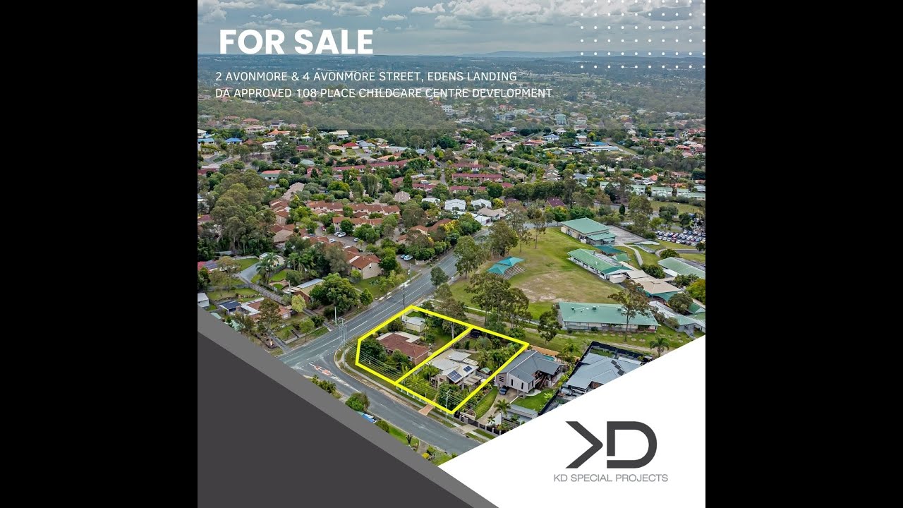 For Sale - SEQ DA Approved Childcare Centre With 2 Freehold Residential Houses