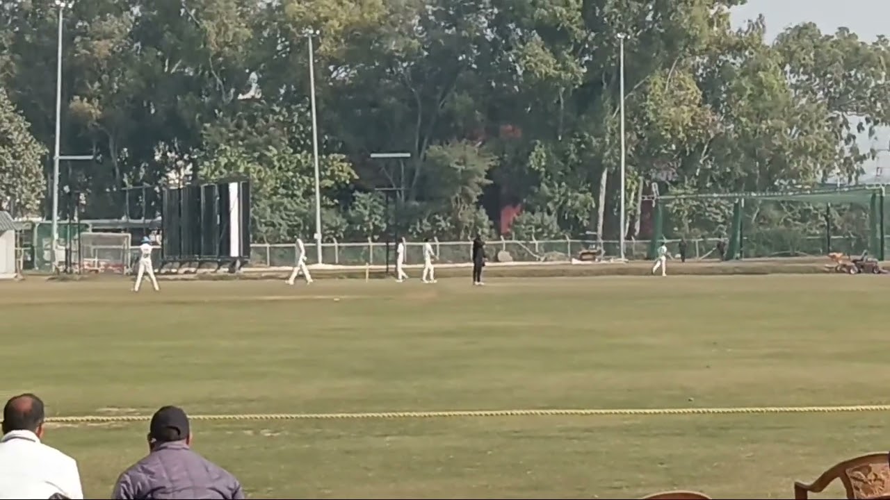 U14 boys cricket re trial at ggm science college jammu #dgyss