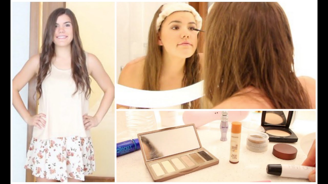Getting Ready: Hotel Hair, Makeup + Outfit!