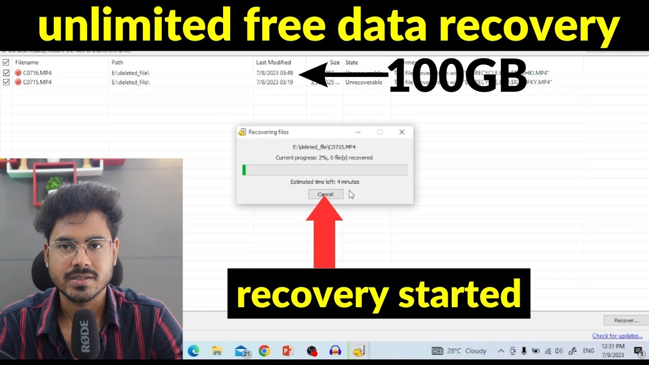 best data recovery software for pc free | I recovered 100GB for free