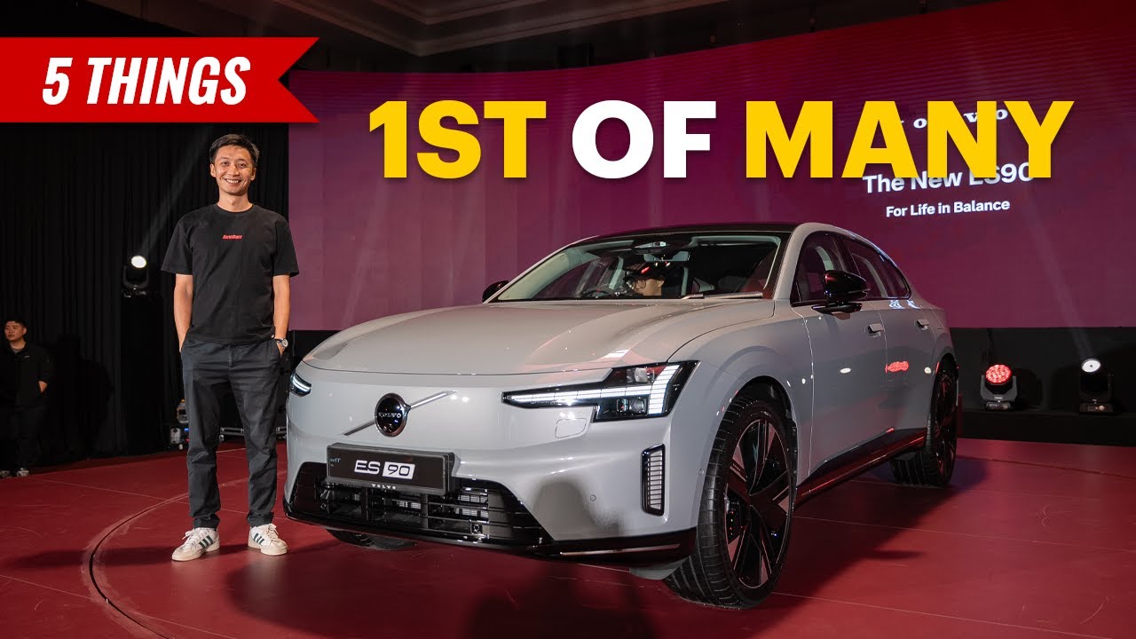 2026 Volvo ES90 electric sedan arrives in Malaysia, RM340k - AutoBuzz