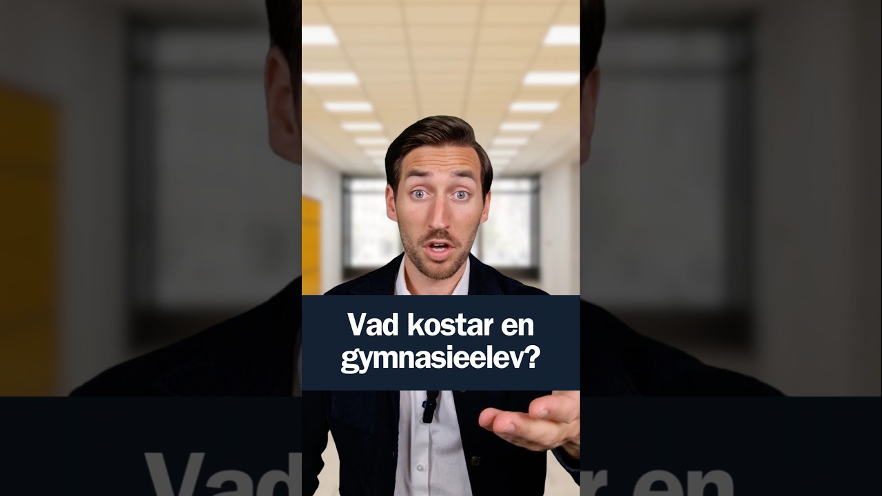 Priset per eleven p&aring; gymnasiet