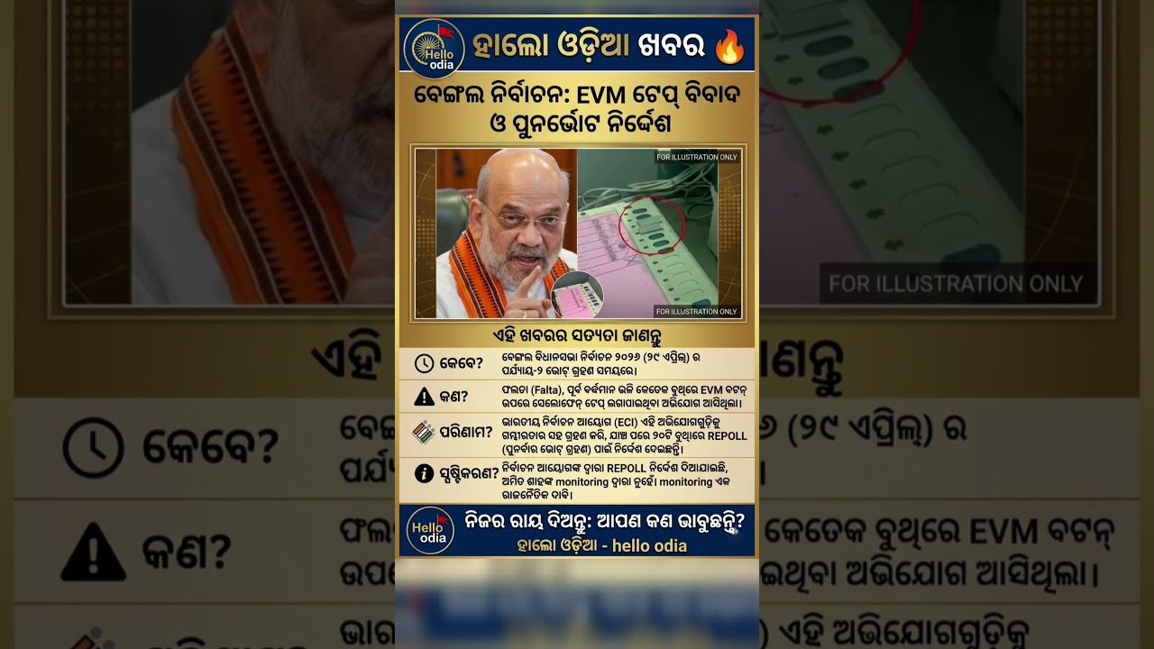 EVM Tampering Rumor Sparks Debate: What Really Happened? | Hello odia