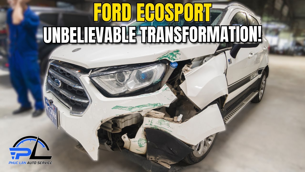 Ford EcoSport Major Crash Rebuild | Impossible Repair at Phuc Lan Garage
