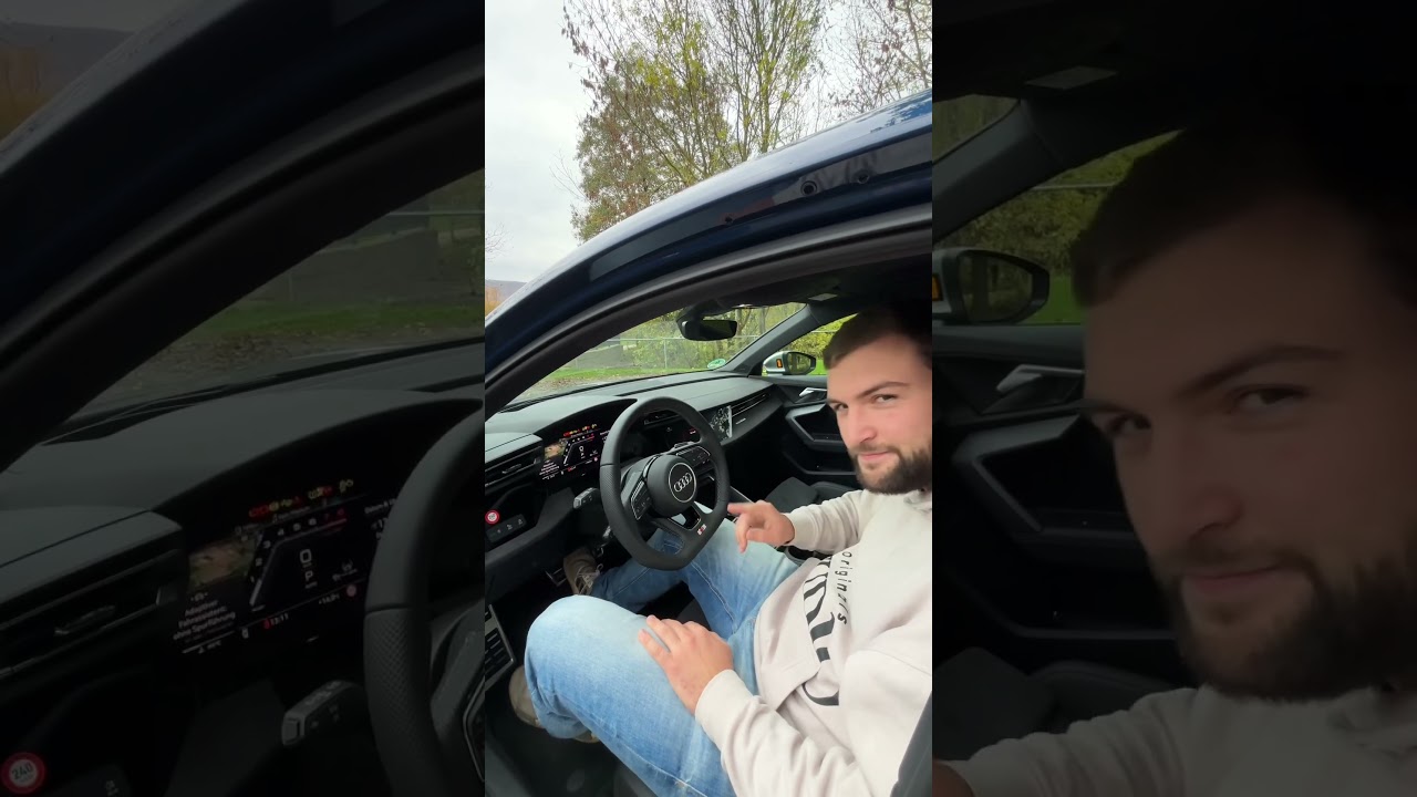 Emotion Start on the Audi S3!👀🔥