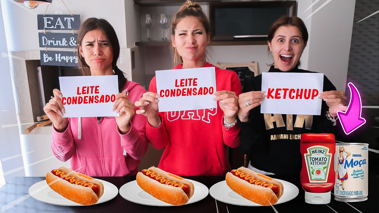 LEITE CONDENSADO OU KETCHUP!!!