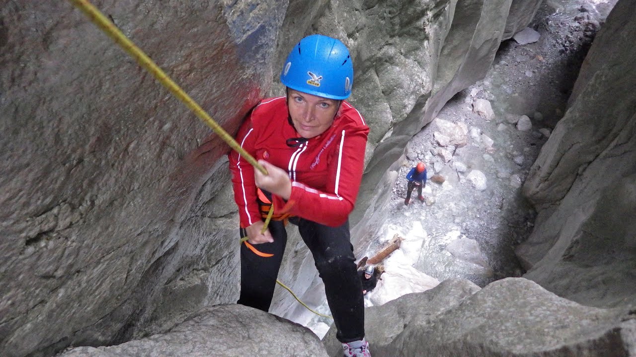 dvě esa - canyoning bruck graben