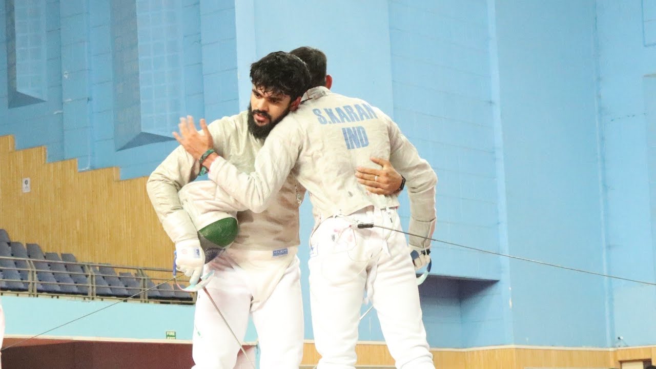33rd senior national pune | individual finals | karan gujar vs abhay shinde | sabre fencing | fencin
