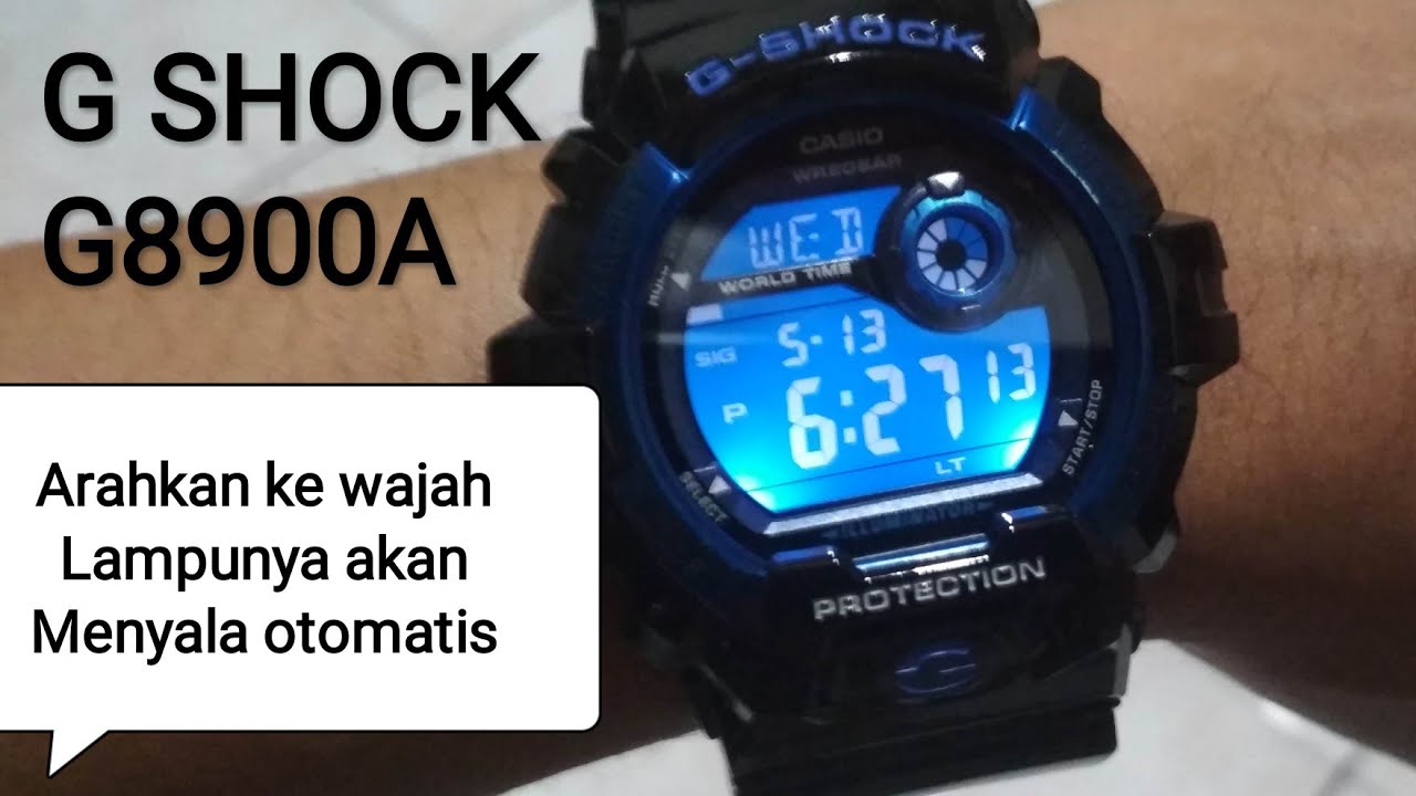 REVIEW G SHOCK G8900A DAN TUTORIAL CARA SETTINGNYA