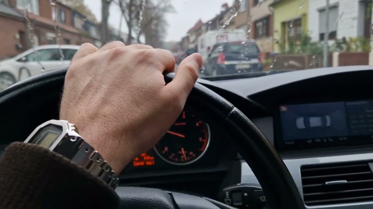 BMW 530d e60 Kaltstart und Kaltfahrt / 235HP m57d30tü