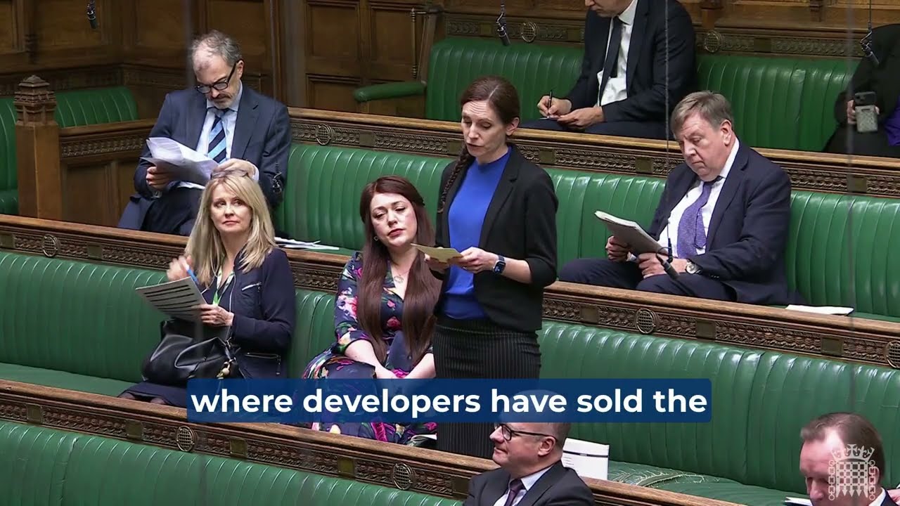 Chester South and Eddisbury MP Raises Concerns Over Unfinished Housing Estates