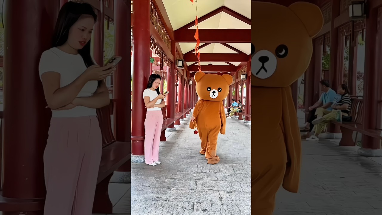🥰😂Panda proposes to the girl#new#viralvideo#ytstorts