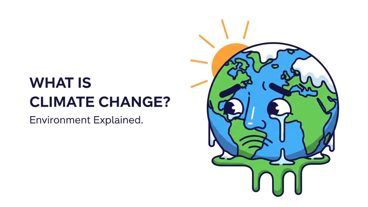 What is Climate Change? | Environment Explained with  Animation | UPSC, SSC, Banking, RBI, NABARD
