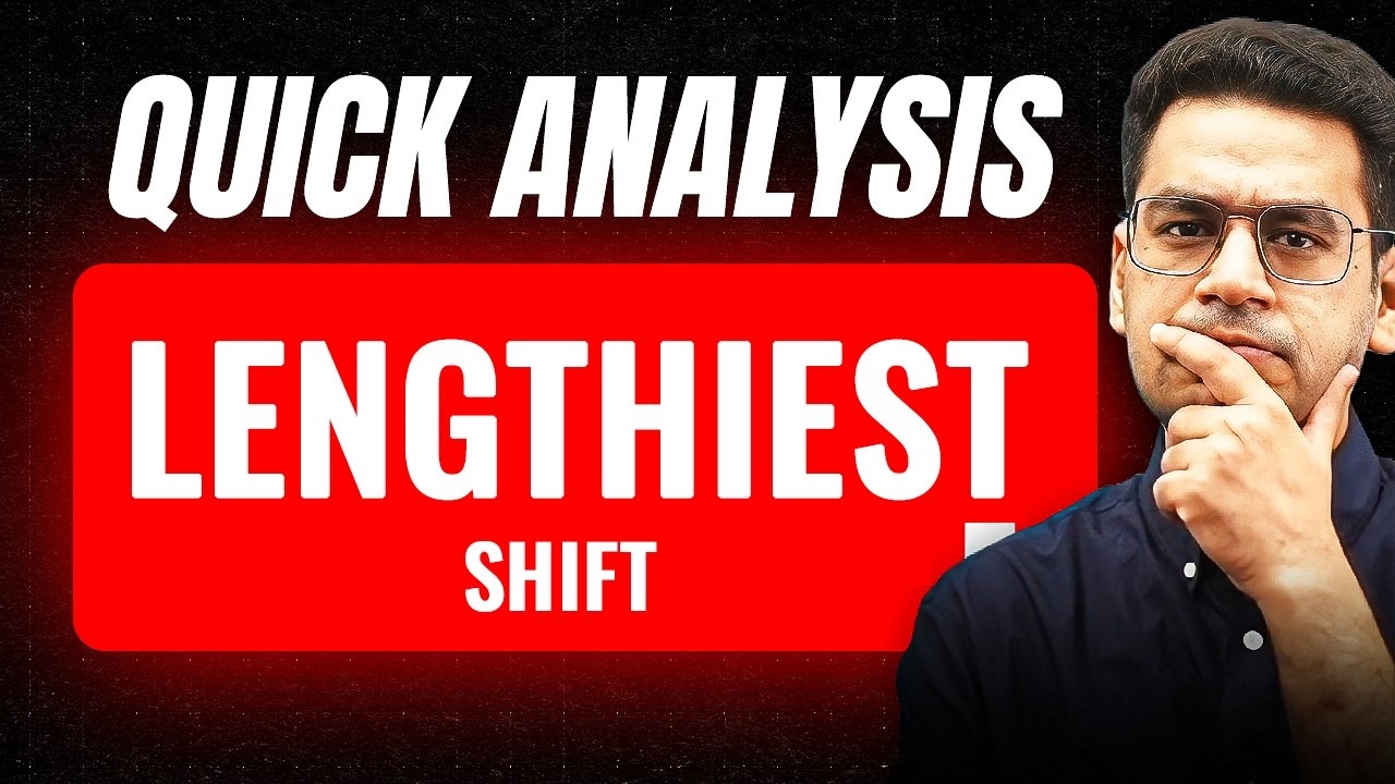 06 April Shift 1 | Lengthiest Shift | Anup Sir MathonGo